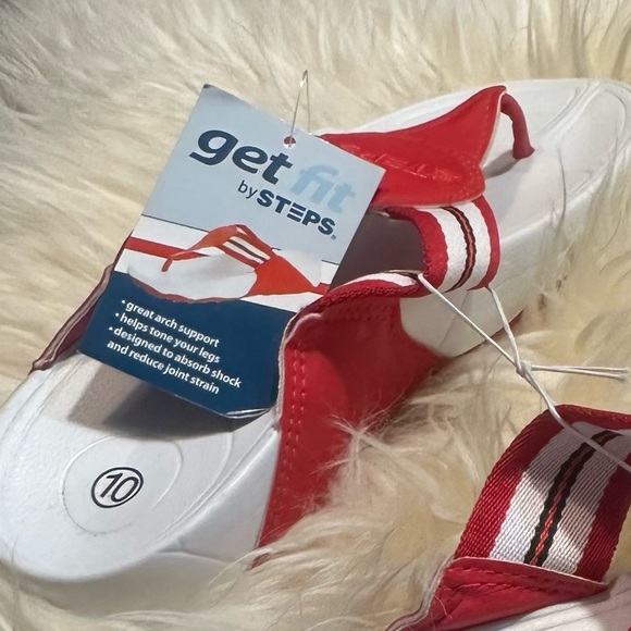 Fitflop leg toning sandals reduces joint strain arch support  flipflop thong. - Picture 12 of 12